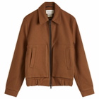 Oliver Spencer Men's Arlington Bomber Jacket in Tawny Brown