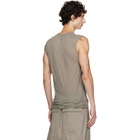 Rick Owens Taupe Tower Basic SL Tank Top