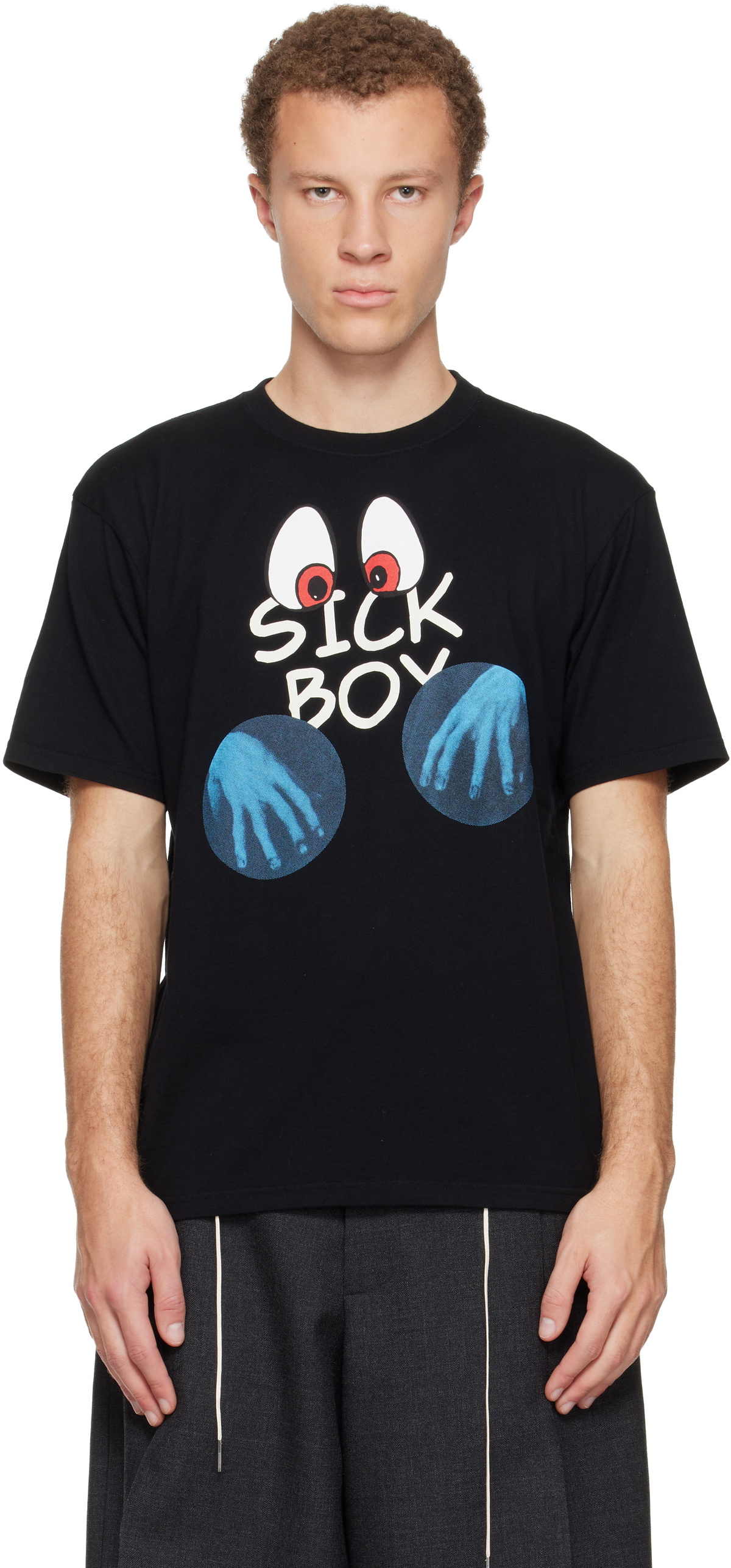 UNDERCOVER Black UC2E3805 T-shirt Undercover