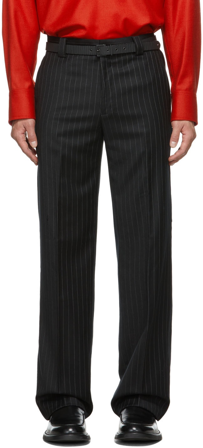 Photo: Commission SSENSE Exclusive Pinstripe Carpenter Tailored Trousers