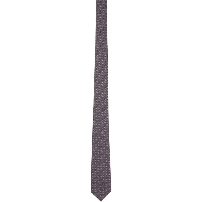 Photo: Burberry Purple Monogram Manston Tie