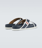 Thom Browne - Criss-cross leather sandals