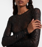 Wardrobe.NYC Floral lace bodysuit