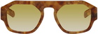 FLATLIST EYEWEAR Tortoiseshell Lefty Sunglasses