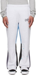 Gallery Dept. Gray Dépt Logo Painted Flare Sweatpants