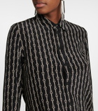 Nili Lotan - Gaia printed silk shirt