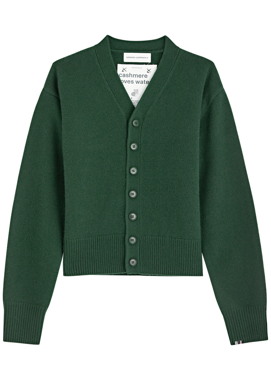 Extreme Cashmere N°309 Clover Cashmere-blend Cardigan