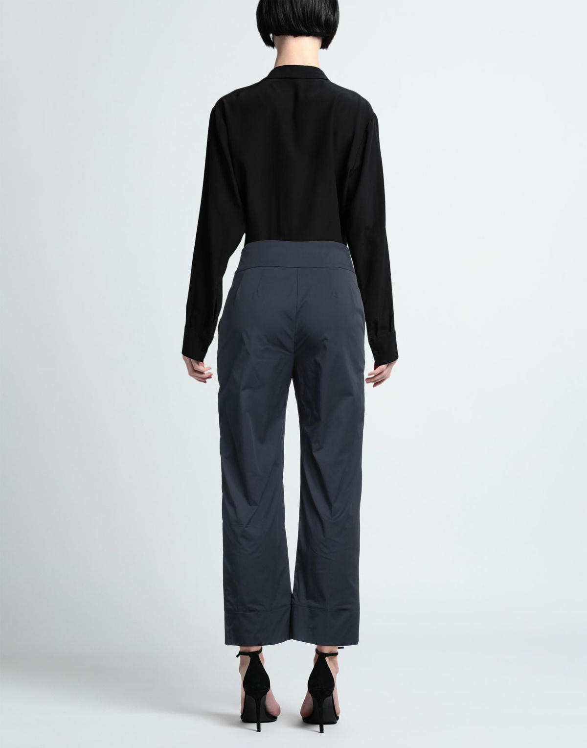 Alessia Santi Womens Pants in Navy