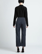 Alessia Santi Womens Pants in Navy