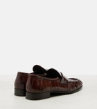 The Row Soft leather loafers