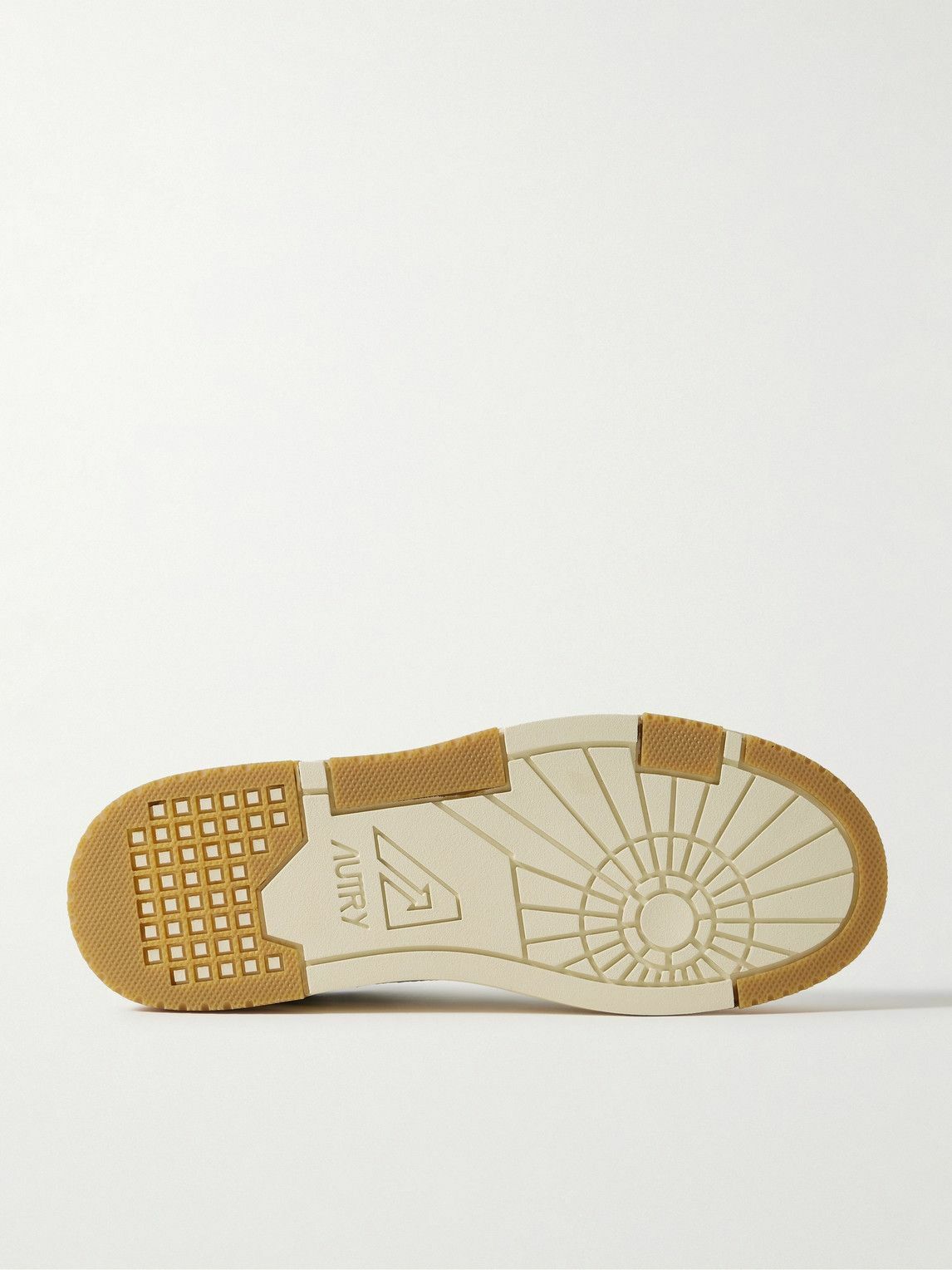 Autry - CLC Suede and Mesh-Trimmed Leather Sneakers - Blue Autry