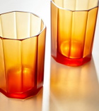 NasonMoretti Dodeca set of 2 glass tumblers