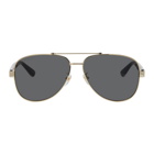 Gucci Gold Aviator Sunglasses