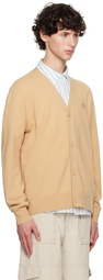 Acne Studios Beige V-Neck Cardigan