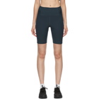 Girlfriend Collective Navy High-Rise Bike Shorts