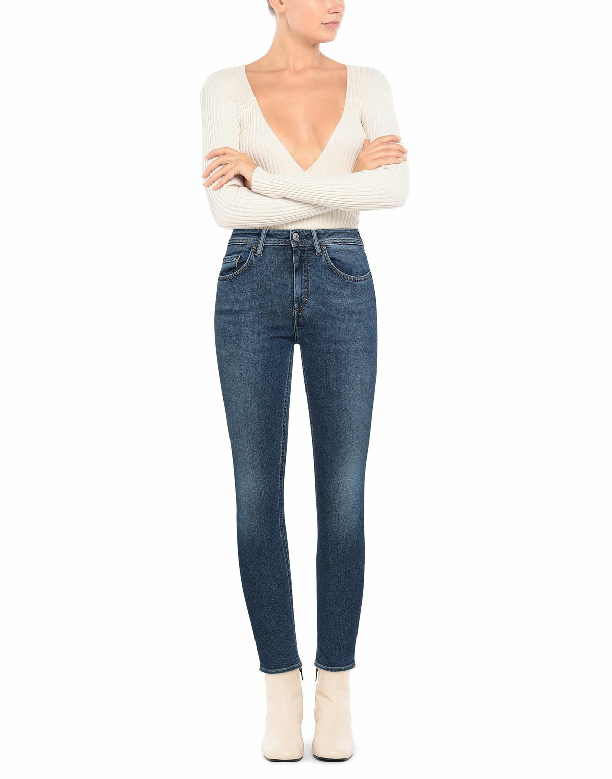 Acne Studios Womens Jeans in Blue
