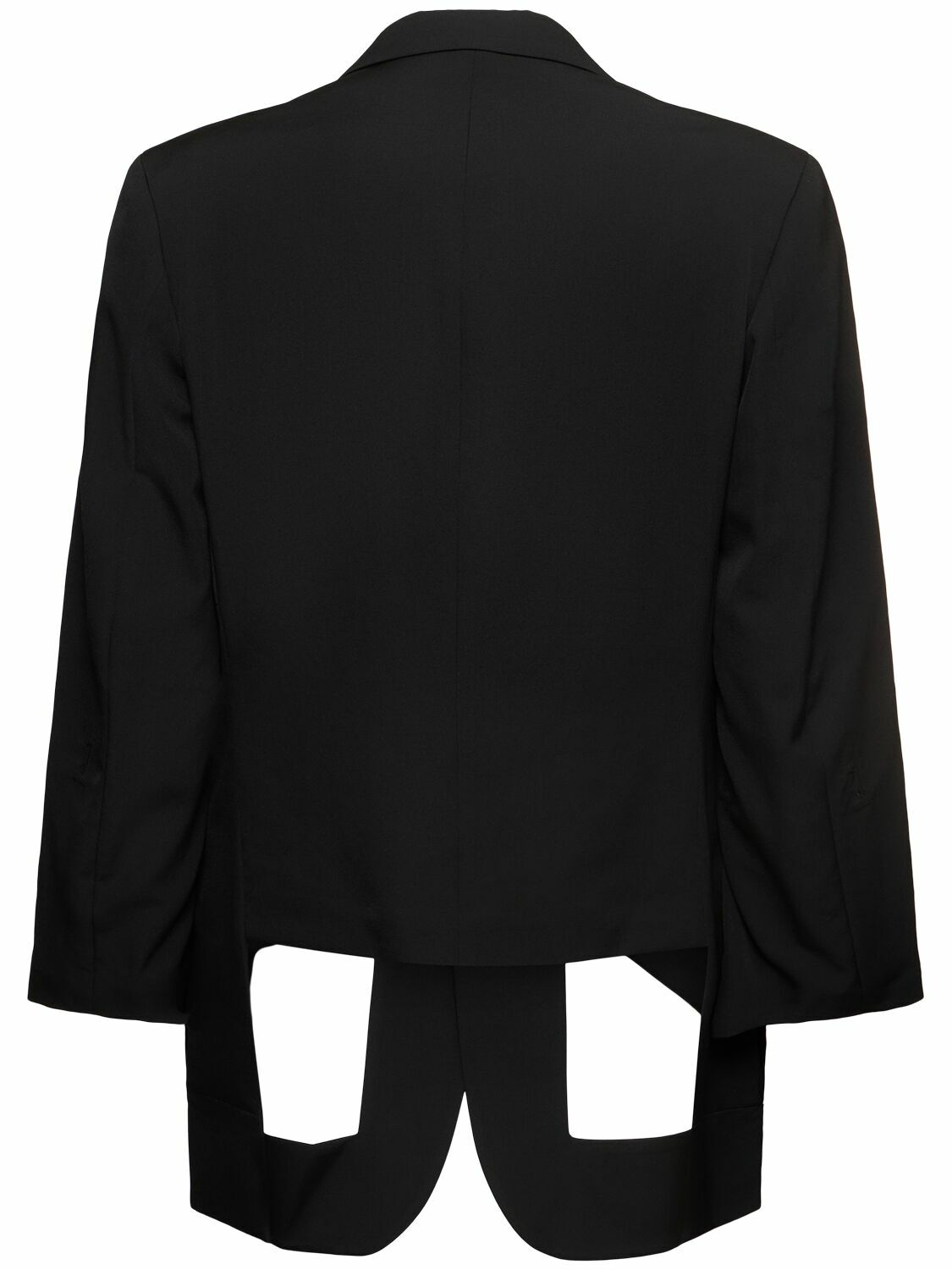YOHJI YAMAMOTO Diagonal Button Wool Jacket Yohji Yamamoto