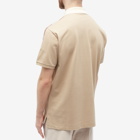 Gucci Men's Pocket Logo Taped Polo Shirt in Papiro