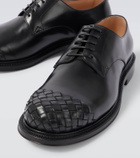 Bottega Veneta James Intrecciato leather Derby shoes