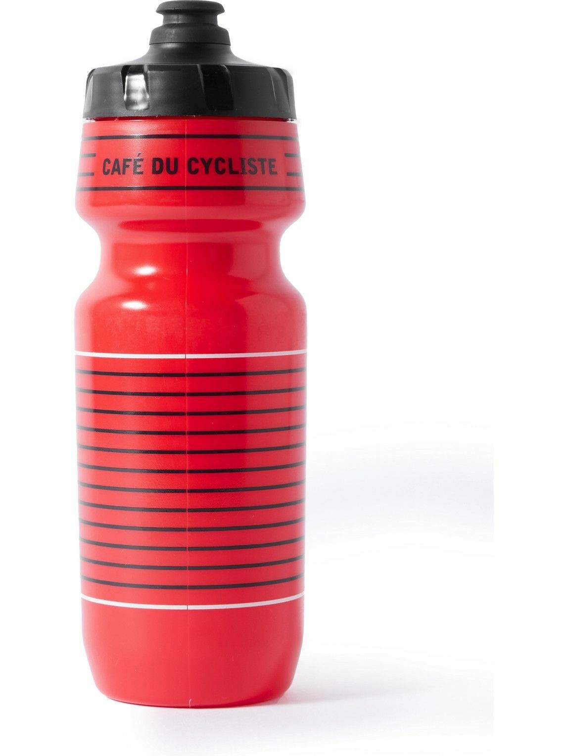 Photo: Café du Cycliste - Logo-Print Striped Water Bottle, 700ml