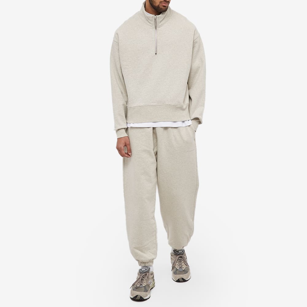 MKI Men's Heavyweight Quarter Zip Sweat in Oatmeal MKI Miyuki-Zoku