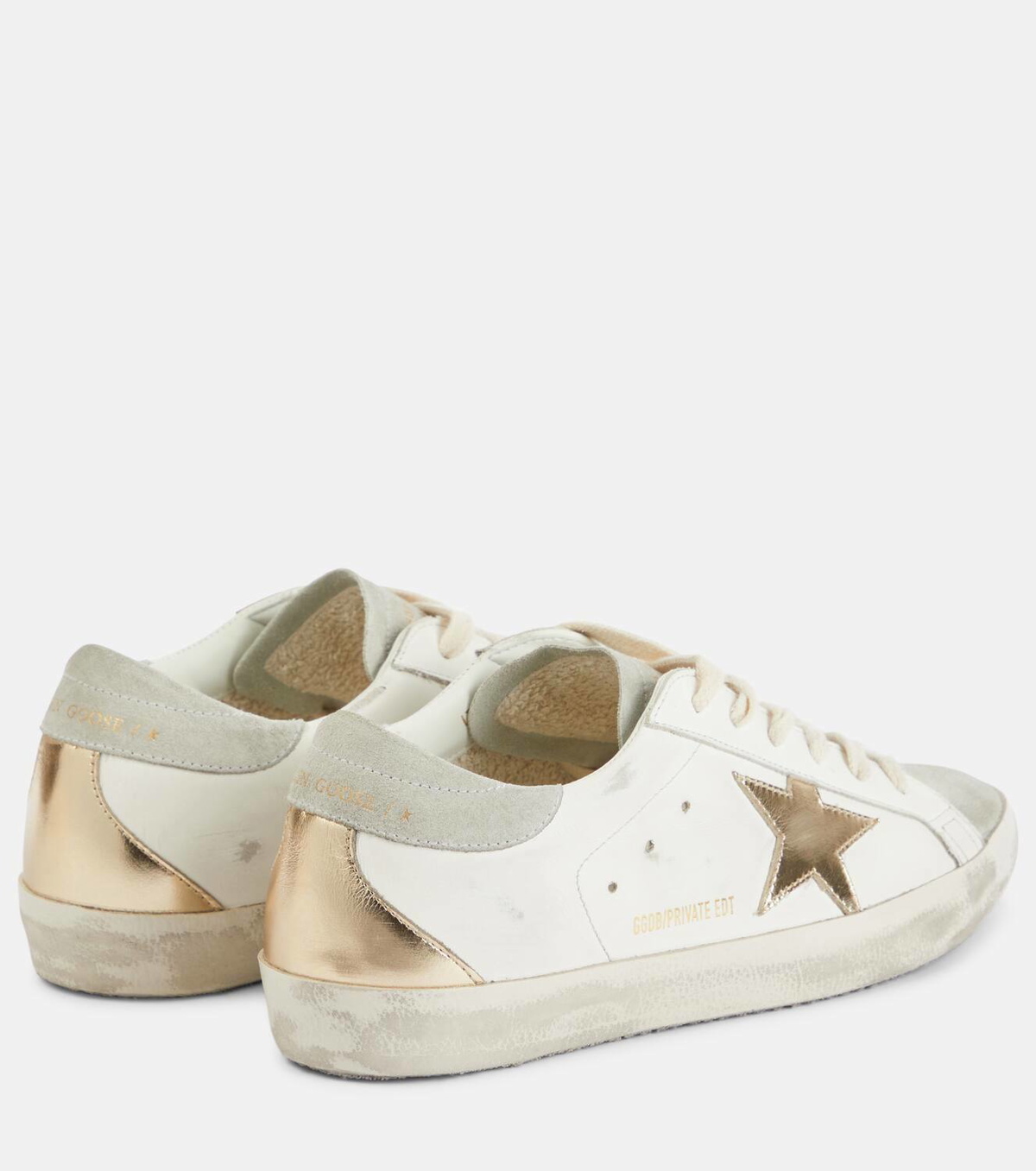 Golden  Superstar’ sneakers Golden Goose Superstar leather sneakers Golden Goose Deluxe