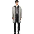 Givenchy Reversible White and Black Mac Coat