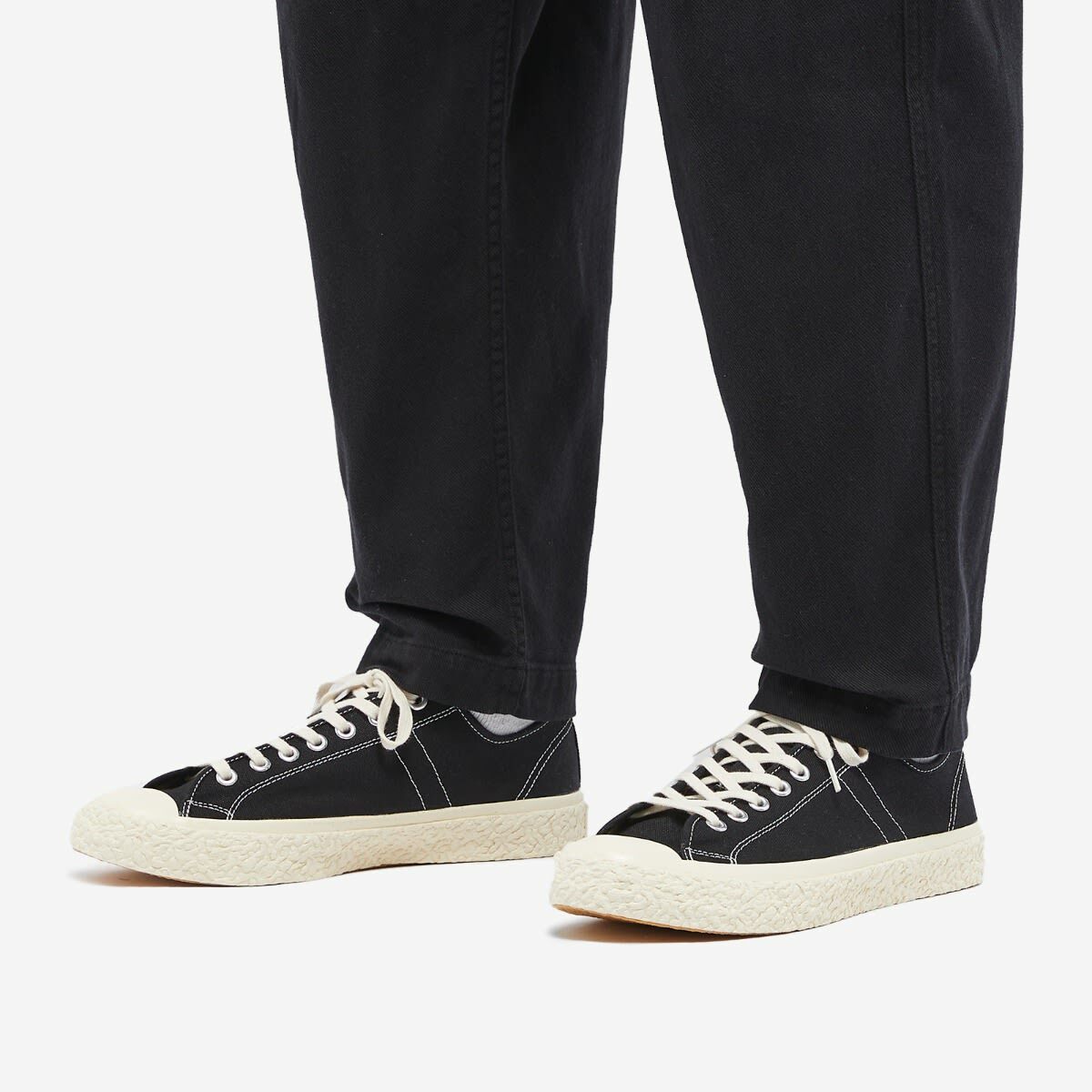 YMC Men's Low Sneakers in Black