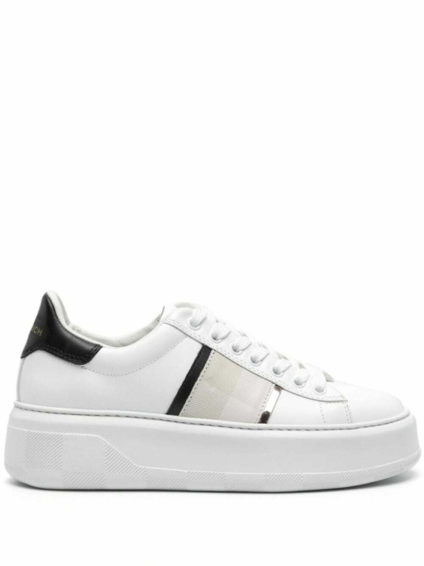 Photo: WOOLRICH - Leather Platform Sneakers