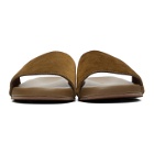 Loro Piana Tan Sea-Slide Walk Sandals