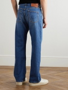 Etro - Straight-Leg Logo-Embroidered Jeans - Blue
