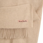 Acne Studios Canada Narrow New Scarf in Oatmeal Melange 