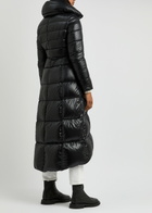 Herno Quilted Belted Shell Coat Black