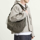 F/CE. Textured Twill Crossbody Bag in Charcoal 