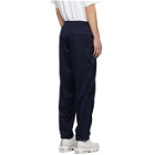 Doublet Navy Chaos Embroidery Track Pants