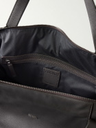 Zegna - Leather Weekend Bag - Brown