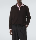 Umit Benan Winter Sunset cashmere and silk overshirt