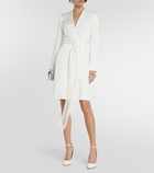 Max Mara Bridal Maura satin wrap dress