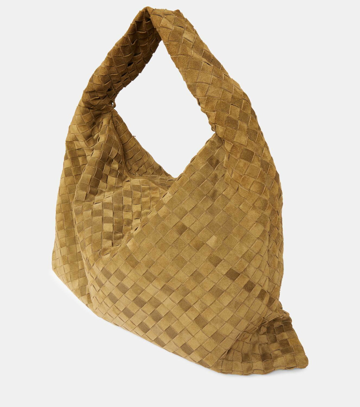 トートバッグ BOTTEGA VENETA Suede Small Hop Shoulde Bottega Veneta Small Hop Shoulder Bag | Neiman Marcus