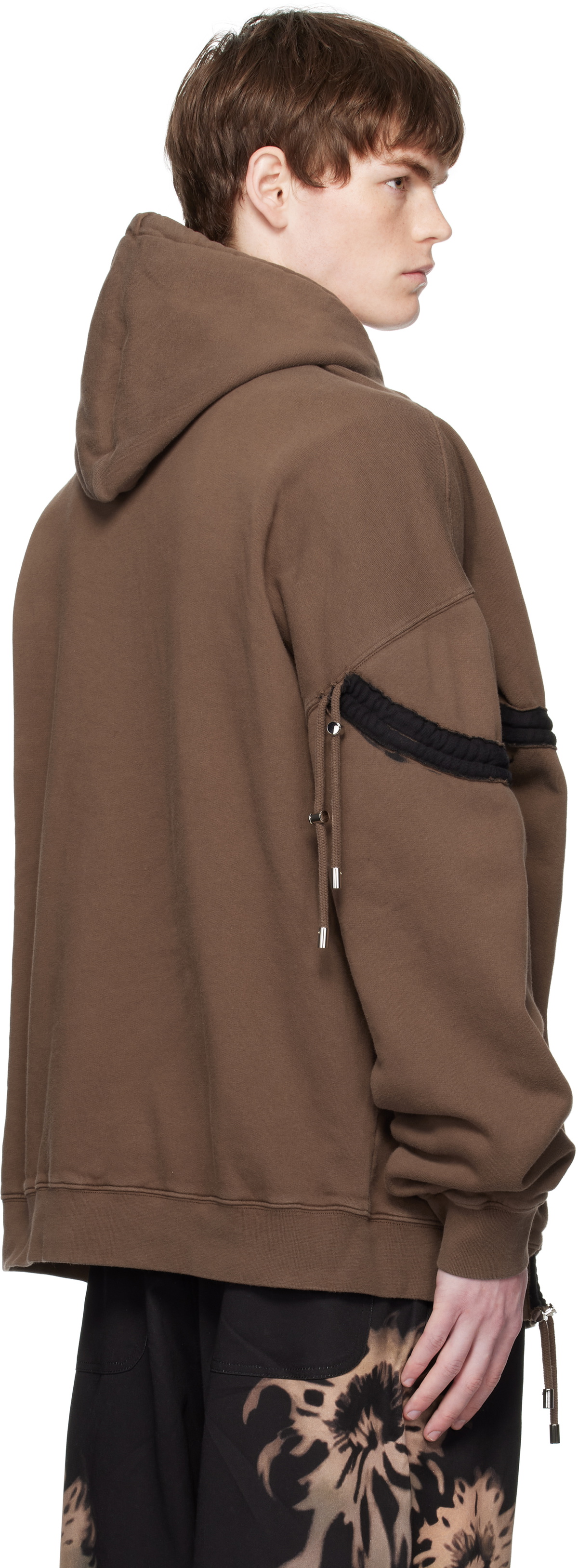 Collina Strada Brown Soft Star Hoodie