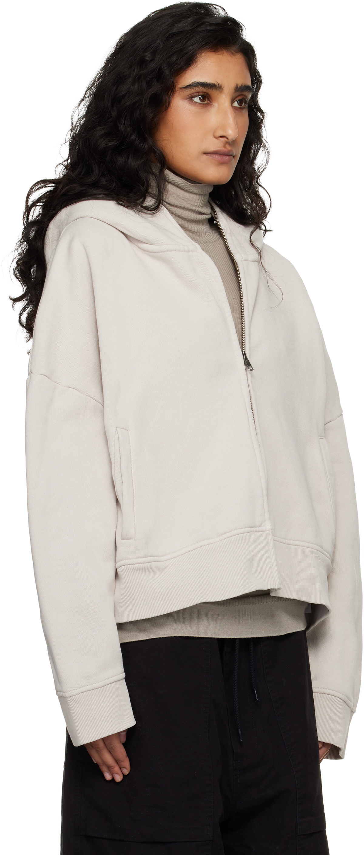 Entire Studios Off-White Eternal Zip Hoodie