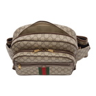 Gucci Brown GG Supreme Ophidia Belt Bag