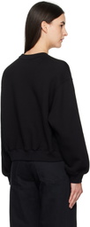 alexanderwang.t Black Puff Logo Sweatshirt