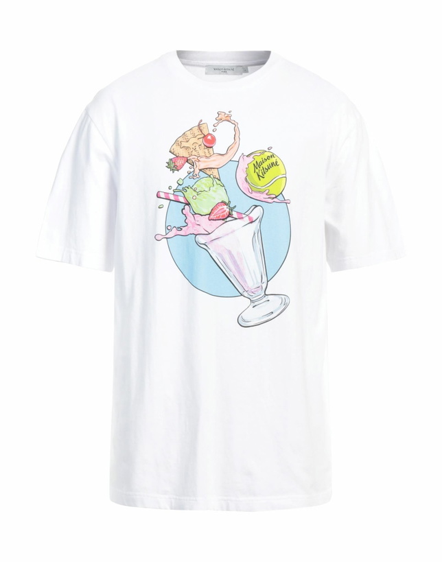 Photo: Maison Kitsuné Mens T-shirt in White