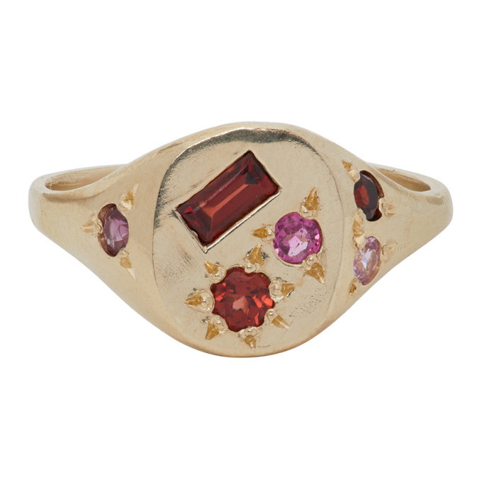Photo: Seb Brown Gold Ruby Red Ring