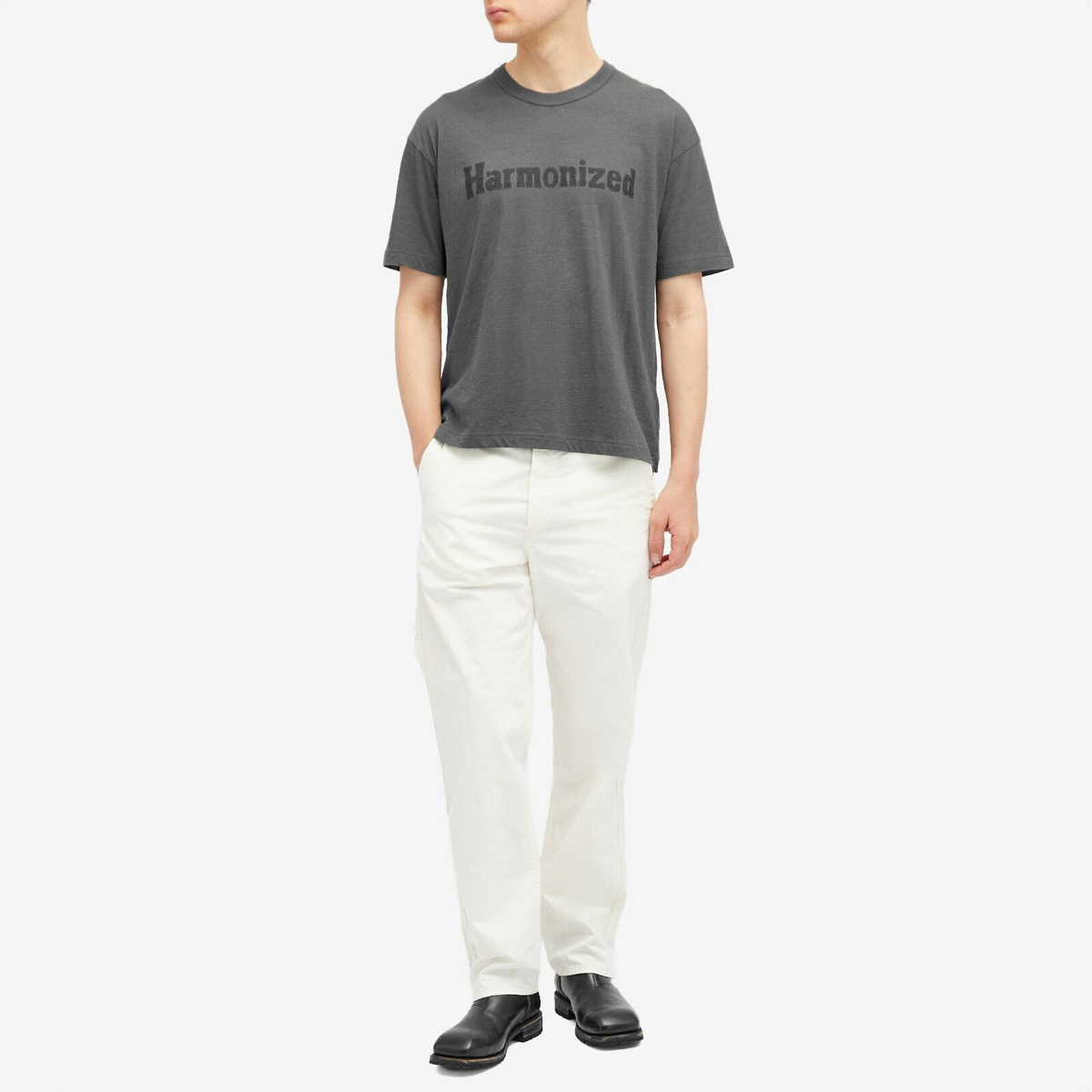 Visvim Men's Harmonized Jumbo T-Shirt in Black Visvim