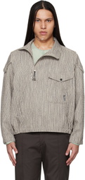 Kiko Kostadinov Brown Farkas Pullover Jacket