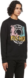 PS by Paul Smith Black Graphic Dogs Sweatshirt