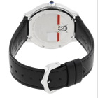 Cartier Ronde Must De Cartier Quartz Silver Dial Mens Watch WSRN0031
