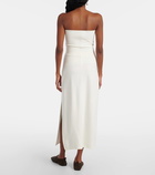 Leset Rio jersey midi skirt